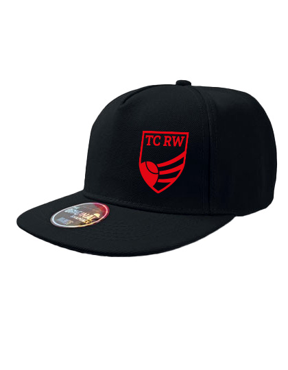 TC Rot-Weiss Cap rot auf schwarz