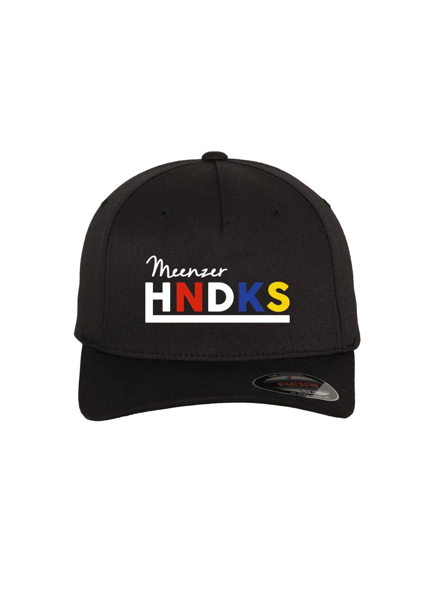HNDKS Cap mehrfarbig auf schwarz