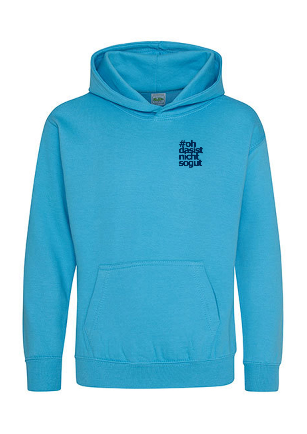 ohdasistnichtsogut Kinder Hoodie blau