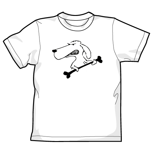 Fido Unisex T-Shirt weiss