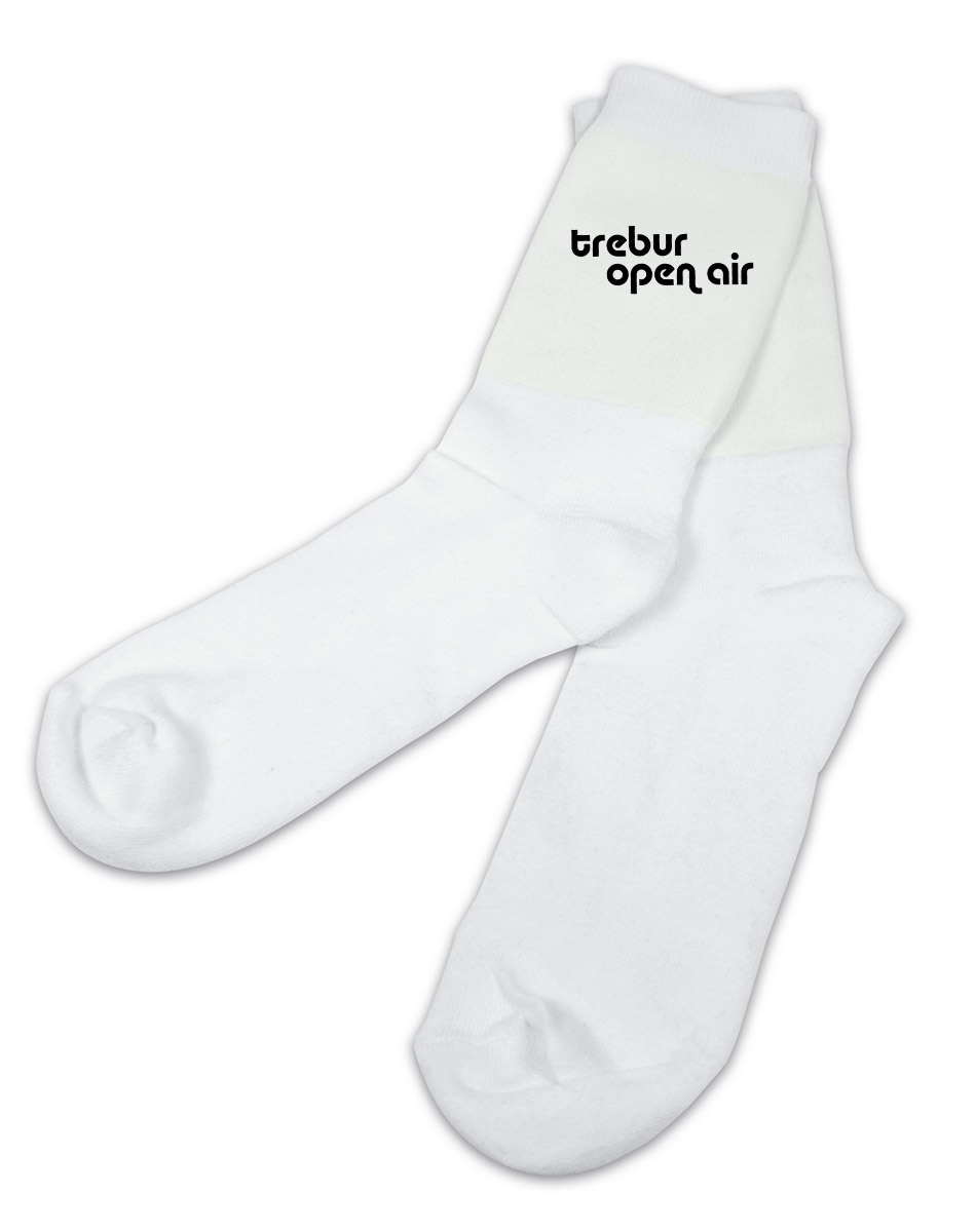 Tennissocken - Logo weiss