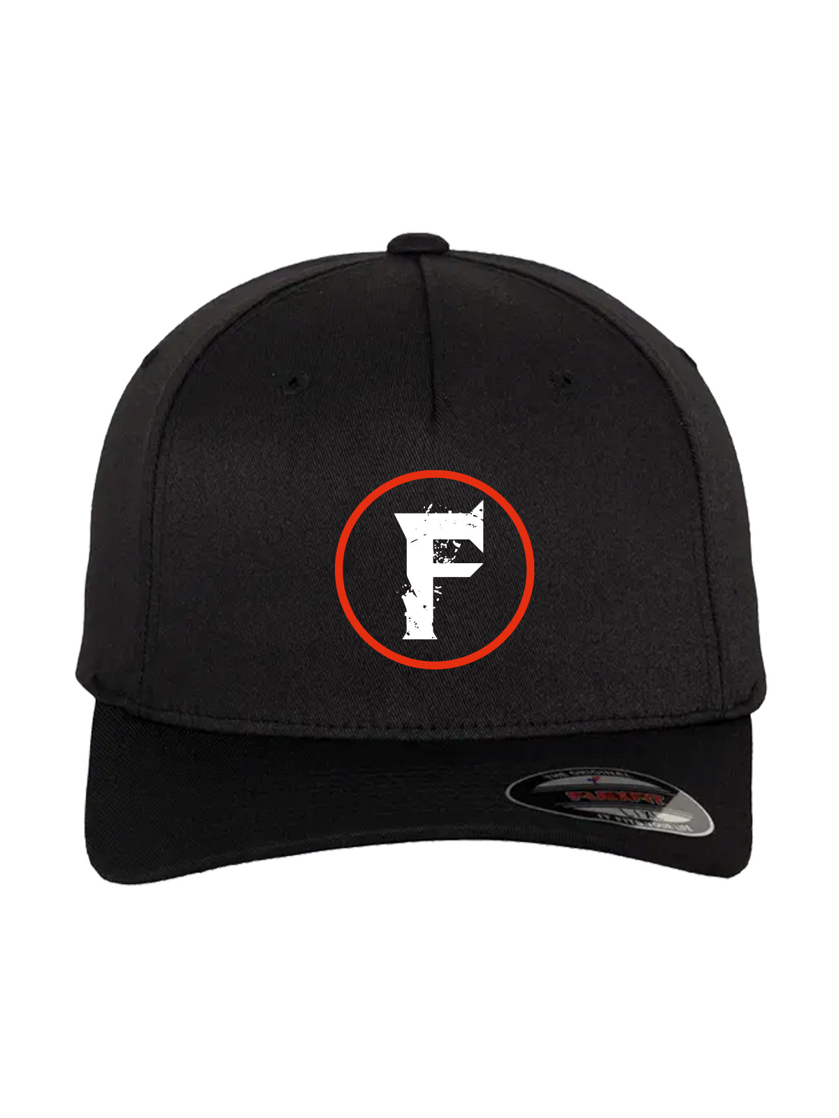 F-Band Cap mehrfarbig auf schwarz
