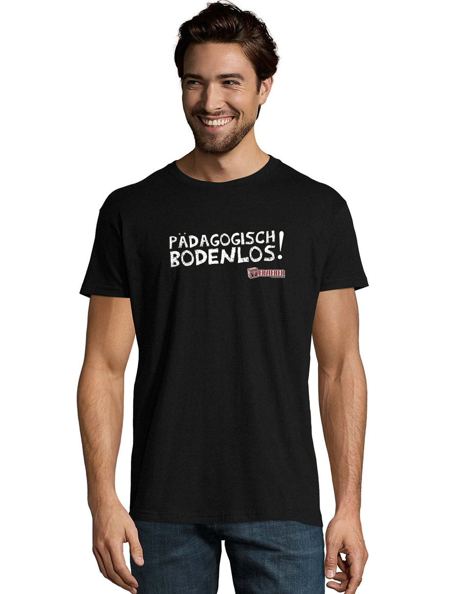 Pdagogisch Bodenlos Unisex T-Shirt schwarz