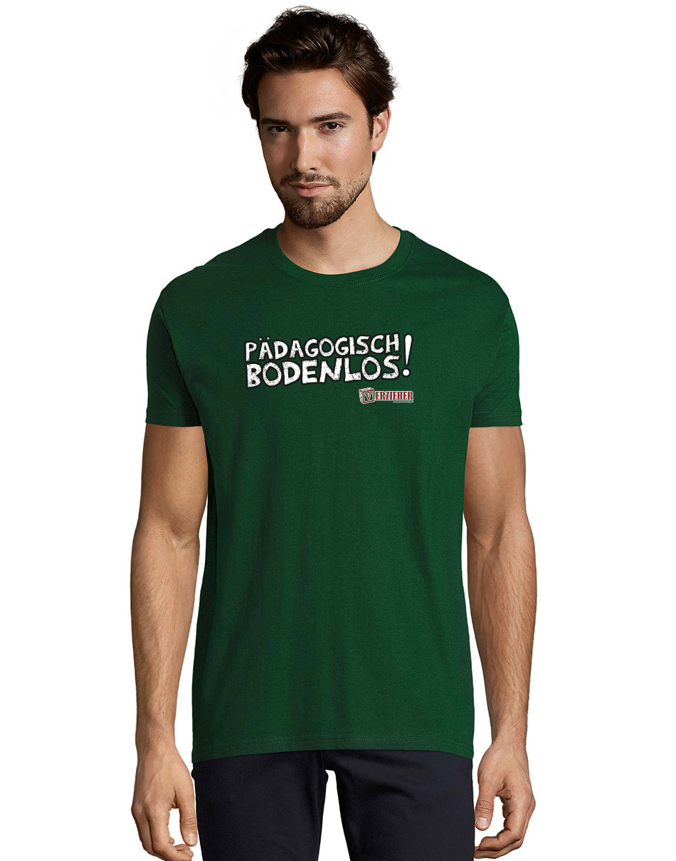 Pdagogisch Bodenlos Unisex T-Shirt gruen