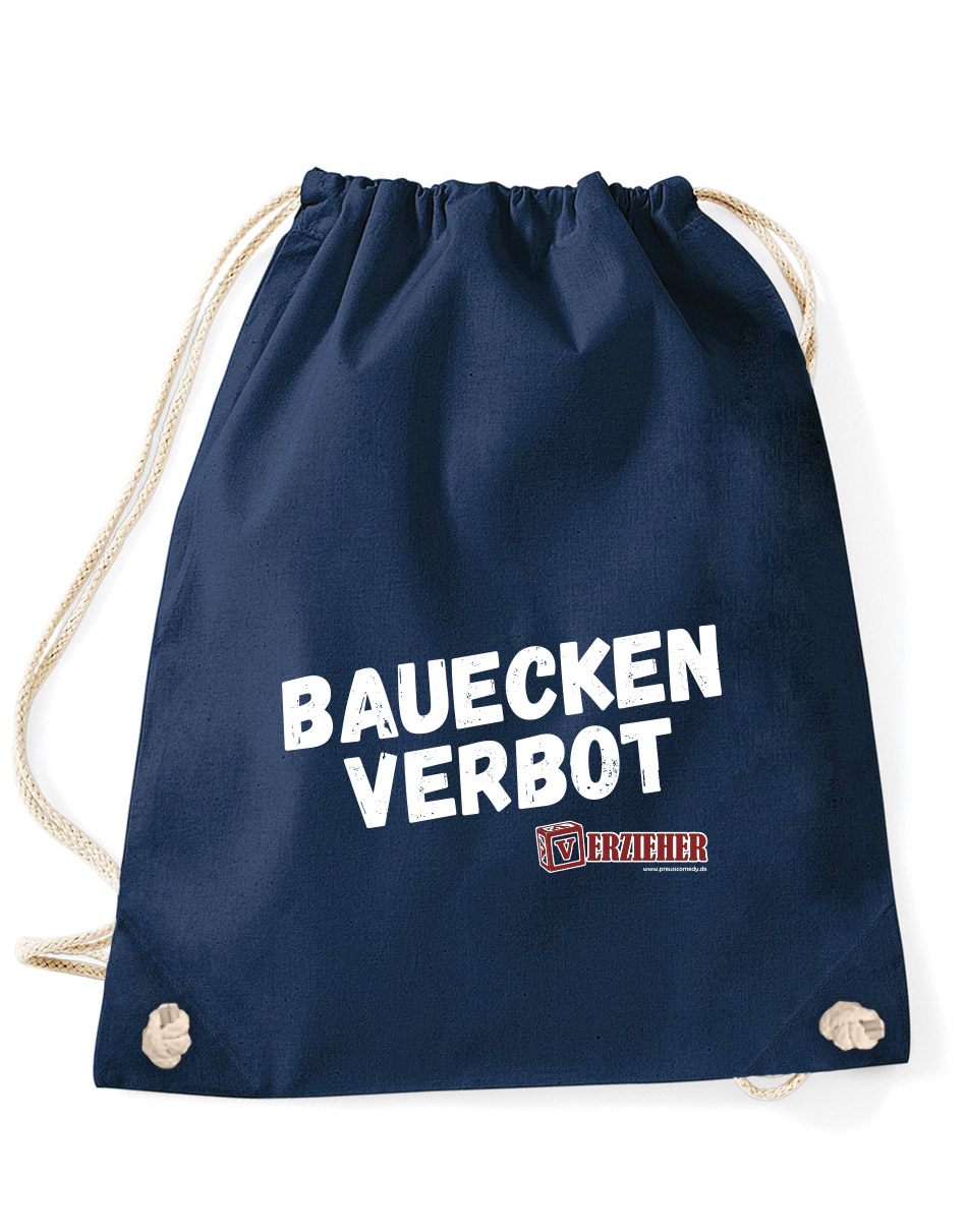 Bauecken verbot Baumwollrucksack