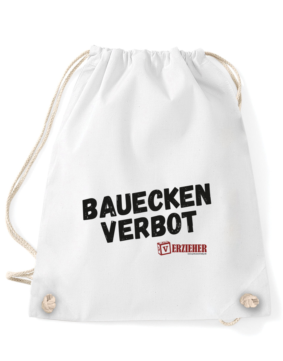 Bauecken verbot Baumwollrucksack