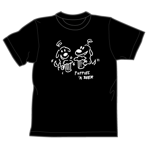 Fido Puppies n Beer Unisex T-Shirt