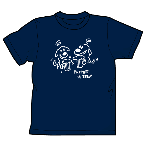 Fido Puppies n Beer Unisex T-Shirt