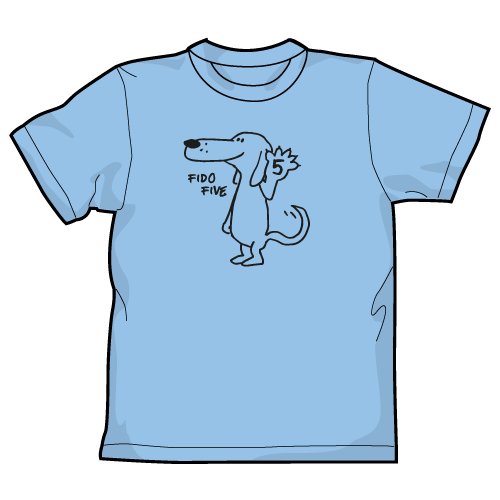 Fido Five Unisex T-Shirt